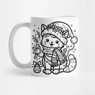 Christmas Cat Mug